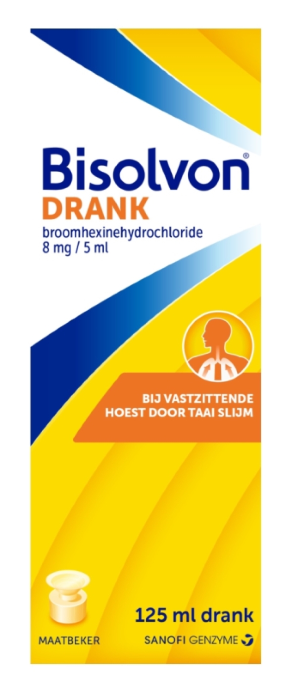 Bisolvon Broomhexine 8mg/5ml Drank 200ml