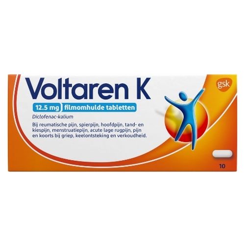 Voltaren k Diclofenac-Kalium 12,5mg Tabletten 10 stuks