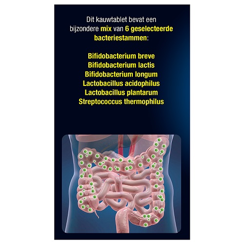 Lucovitaal Probiotica Mix Van 6 Kauwtabletten 30 stuks